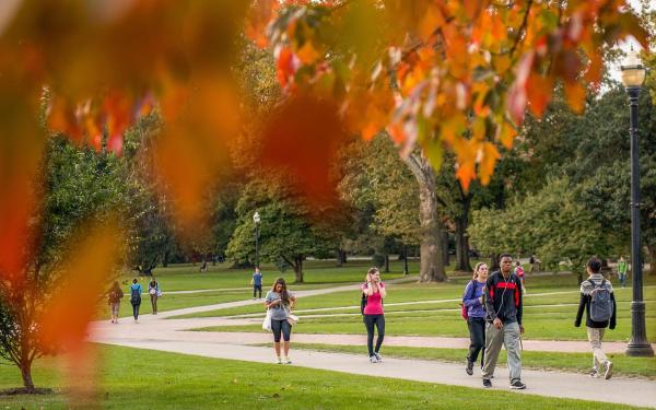 Ohio State Oval in Autumn