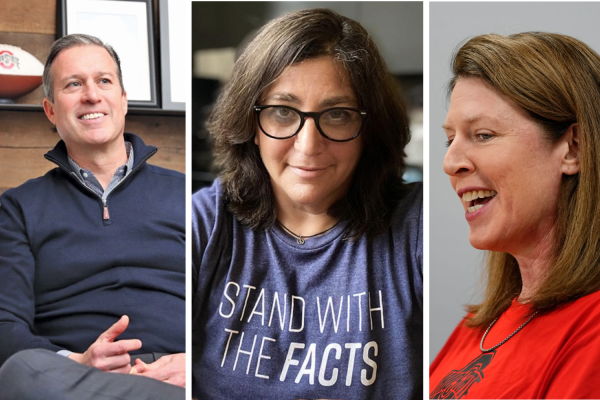 Peter Stern, Nicole Kraft, and Katie Smith